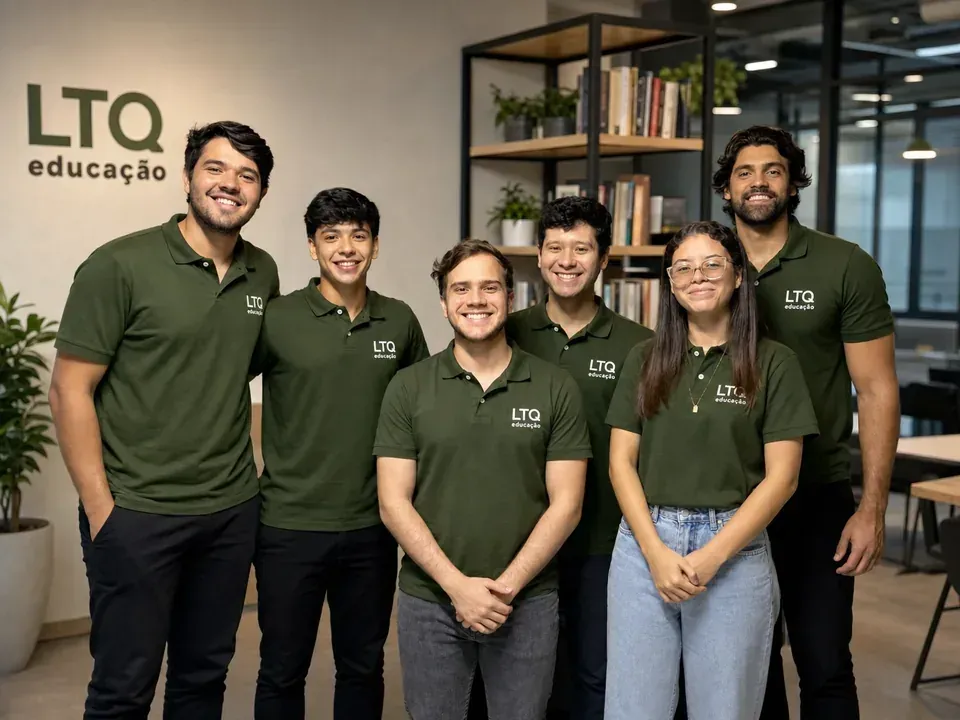 Time da LTQ Educação · parceria com a Docinhos da Lê
